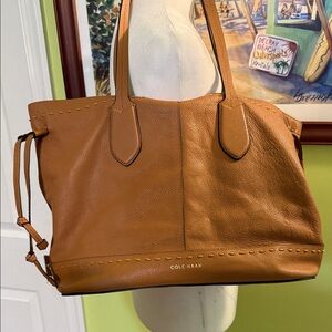 Cole Haan Brown Leather Tote